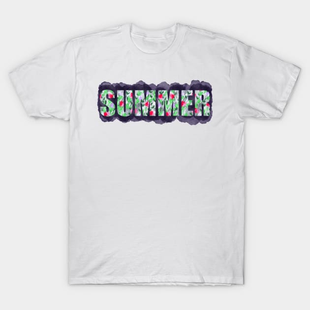 Summer T-Shirt by ArtKsenia